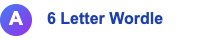 6 Letter Wordle Logo